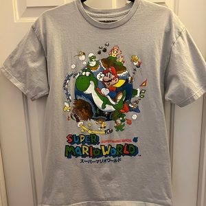 Super Mario Bothers Super Mario World T-shirt